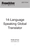 14-Language Speaking Global Translator