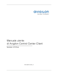 Manuale utente di Avigilon Control Center Client
