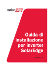 Guida di installazione per inverter SolarEdge – MAN-01-00059-2.6