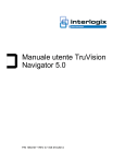 Manuale utente TruVision Navigator 5.0