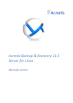 1.2 Componenti di Acronis Backup & Recovery 11.5