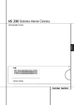 HS 200 Sistema Home Cinema - Sito web personale di Quirino Cieri