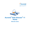 Manuale utente di Acronis® Disk Director® 11