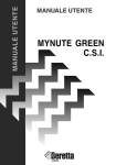 MYNUTE GREEN C.S.I. - schede