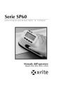 Serie SP60 - X-Rite