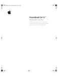 PowerBook G4 12" Manuale Utente