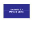 Astromist 2.3 Manuale Utente
