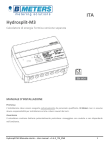 Manuale Utente Hydrosplit-M3