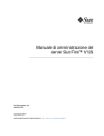 Manuale di amministrazione del server Sun Fire V125