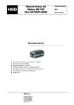 Manuale Utente del Motore SM 140 (Cod. H0102D140A0