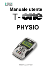 Manuale d`uso T-ONE PHYSIO (MNPG37-02) - I