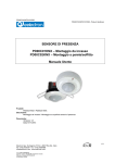 SENSORE DI PRESENZA PD00C01KNX – Montaggio