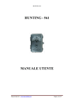 HUNTING - 561 MANUALE UTENTE
