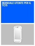 Manuale utente per il TC75