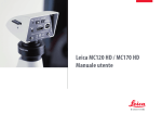 Leica MC120 HD / MC170 HD Manuale utente