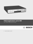 Videoregistratore serie 400