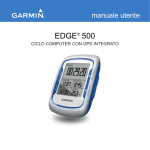 GARMIN manuale d