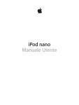 Manuale utente di iPod nano