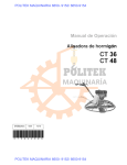 Manual - Politek Maquinaria