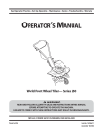 OPERATORLS MANUAL