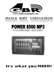 CABEZAL GBR POWER 8500 MP3 MANUAL