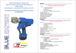 Battery-Crimping & cutting tools Presses de