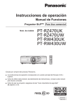 Instrucciones de operación