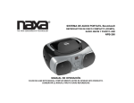 SISTEMA DE AUDIO PORTATIL Boombox® NPB-260