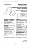 Instrucciones de Operación