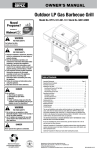 Outdoor LP Gas Barbecue Grill