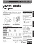 Dayton® Smoke Dampers