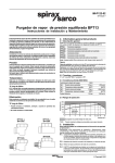 Trampa para vapor de presión equilibrada BPT13