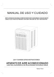 MANUAL DE USO Y CUIDADO