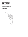 Termómetro infrarrojo (IR) MODELO IR250