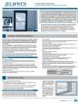 InstruccIones de InstalacIón para las Ventanas de Vinilo - Jeld-Wen