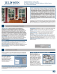 INSTRUCCIONES DE INSTALACIÓN de Ventanas