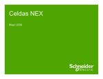 Celdas NEX - Schneider Electric