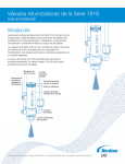 Válvulas Atomizadoras de la Serie 781S
