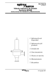 Válvula reductora de presión Sanitaria SRV66