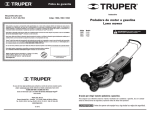 Podadora de motor a gasolina Lawn mower