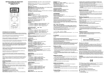 instrucciones de operacion multimetro digital modelo 2712