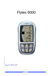 Manual Flytec 6000