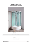 orans-cabinas de ducha con vapor sr 86111 -86113