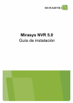 Mirasys NVR 5.0 Installation Guide