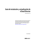 Guía de actualización e instalación de VMware vCloud Director