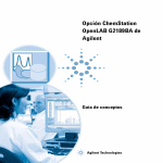 Opción ChemStation OpenLAB G2189BA de Agilent