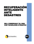 RECUPERACIÓN INTELIGENTE ANTE DESASTRES