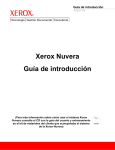 Xerox Nuvera Guía de introducción