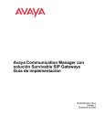 Avaya Communication Manager con solución