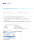 International ACH Transactions (IAT)